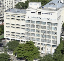 Ala Frings do Edifício da Amizade. Fotógrafo Nilo Lima. Acervo do Núcleo de Memória.