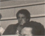 O Prof. Everardo Rocha em 1980, no Auditório do RDC. Fotógrafo Antônio Albuquerque. Acervo Núcleo de Memória.